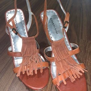 Gianni Bini fringe wedges